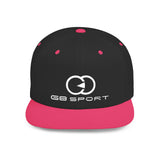 Stylish Flat Bill Snapback Cap - G8 Sport Logo