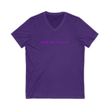 Sporty Unisex V-Neck Tee - G8 SPORT Graphic T-Shirt for Active Lifestyle