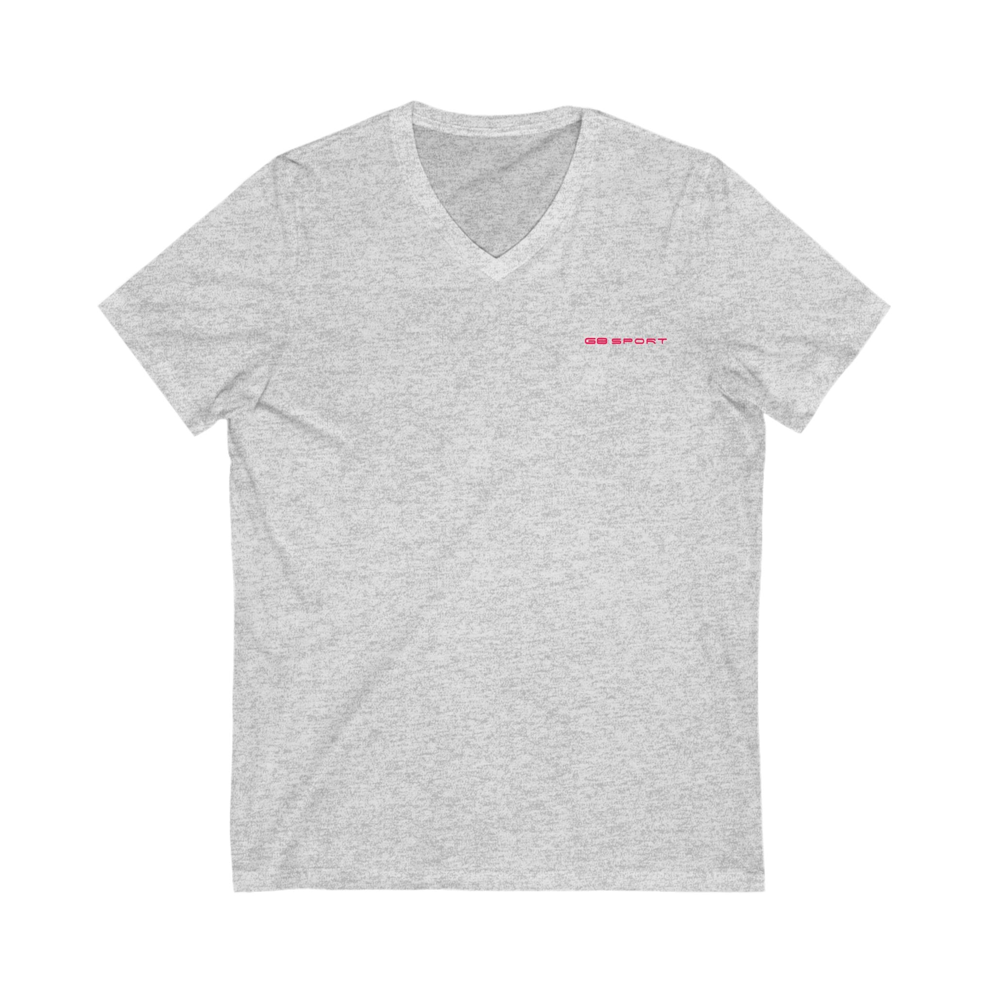 Casual Sporty V-Neck Tee for Active Lifestyle