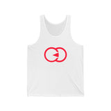 Unisex Jersey Tank Top with Graphic Loop Design - Perfect for Casual Outings or Gym Wear