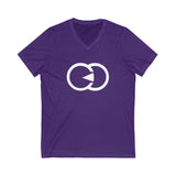 Graphic V-Neck Tee - Modern Unity Design
