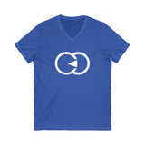 Graphic V-Neck Tee - Modern Unity Design