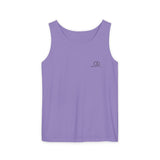 Casual Unisex Garment-Dyed Tank Top - Relaxed Summer Style