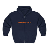 Unisex Heavy Blend Full Zip Hoodie - Sporty Style with 'GB Sport' Design