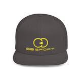 Stylish Flat Bill Snapback Cap for Sports Enthusiasts - G8 Sport Logo