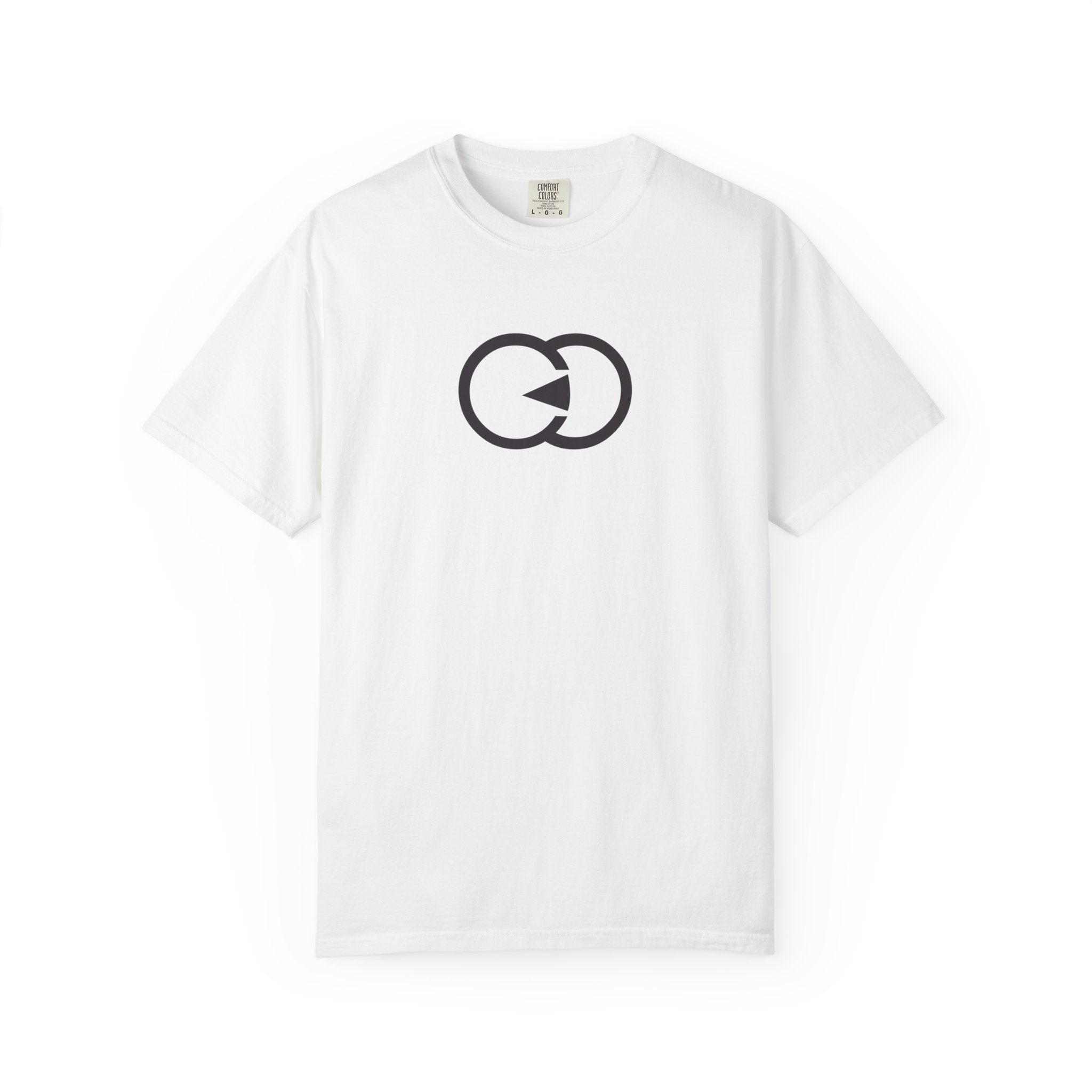 Unisex Garment-Dyed T-Shirt - Minimalist Circular Design