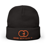 Stylish Knit Beanie with Embroidered 68 Sport Logo