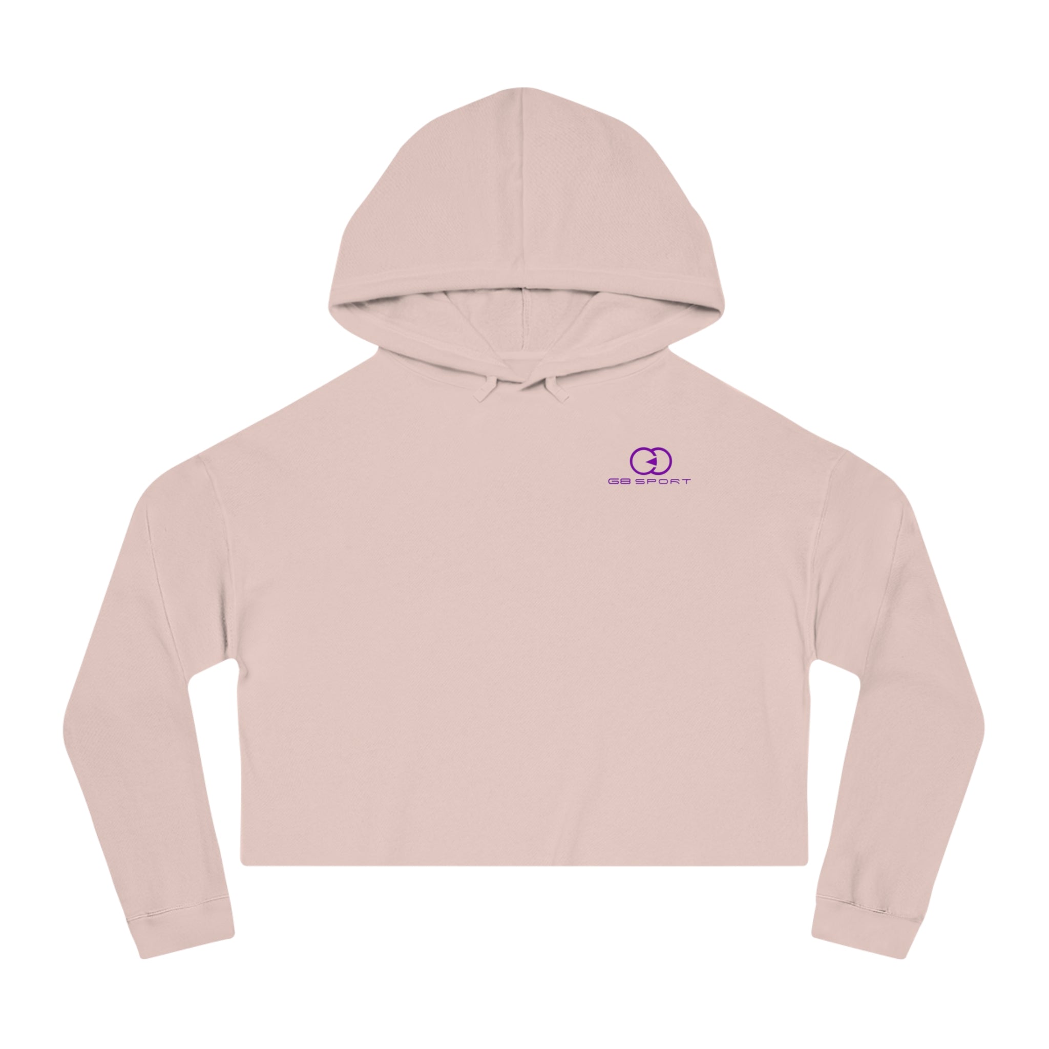 Sporty Women’s Cropped Hoodie - Casual Comfort for Active Lifestyle