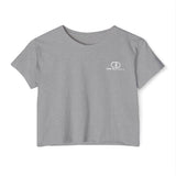 Women's Festival Crop Top - Vibrant & Breezy Tee for Concerts or Summer Events