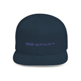 Stylish G8 Sport Flat Bill Snapback Cap - Trendy White Hat for Sport and Casual Wear