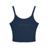 Stylish Women's Spaghetti Strap Tank Top - Perfect for Gym & Casual Wear