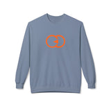 Stylish Unisex Crewneck Sweatshirt with Trendy Logo - Perfect for Casual Outings & Cozy Days