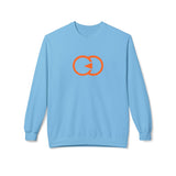 Stylish Unisex Crewneck Sweatshirt with Trendy Logo - Perfect for Casual Outings & Cozy Days
