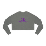 Stylish Women's Cropped Sweatshirt - 68 Sport Design