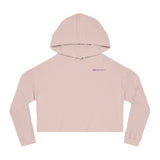 Women’s Cropped Hoodie Sweatshirt - Casual Sporty Style for Everyday Wear