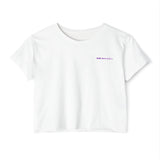 Women’s Festival Crop Top - Casual Summer Style for Music & Outdoor Events