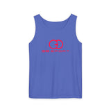 Unisex Garment-Dyed Tank Top - G8 Sport Logo Design for Active Lifestyle
