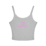 Sporty Women's Spaghetti Strap Tank Top - Stylish Activewear for Comfort and Performance