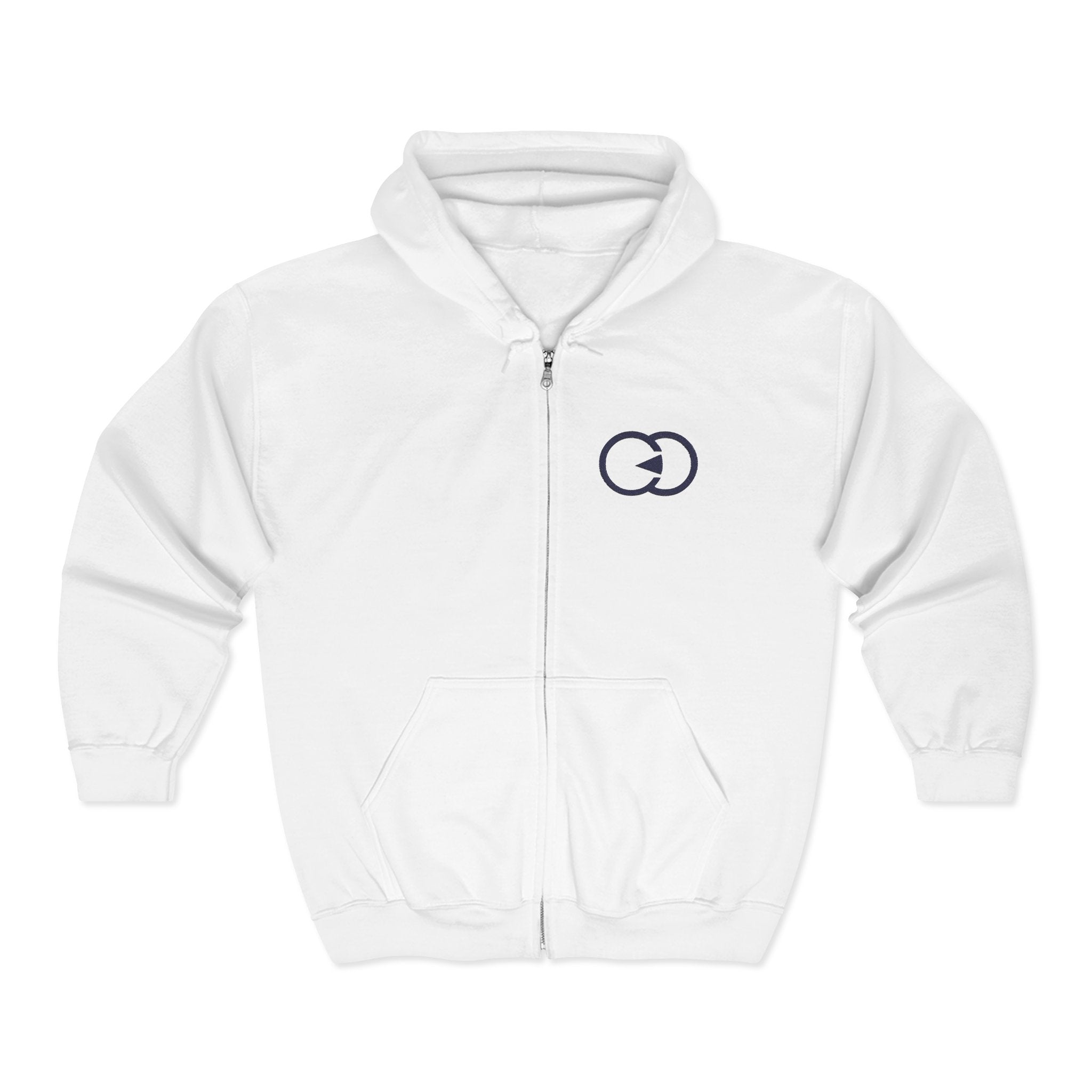 Unisex Full Zip Hoodie - Cozy Design for Casual Comfort