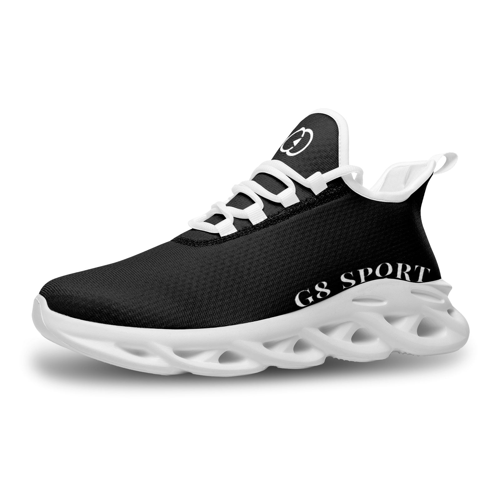 The Sole Spot – Sneakers & Shoes for Everyone Black Unisex Bounce Mesh Knit Sneakers