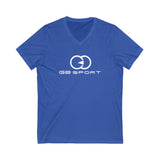 G8 Sport Unisex Short Sleeve V-Neck Tee - Casual Athletic Wear for Every Season