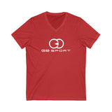 G8 Sport Unisex Short Sleeve V-Neck Tee - Casual Athletic Wear for Every Season