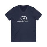 G8 Sport Unisex Short Sleeve V-Neck Tee - Casual Athletic Wear for Every Season