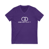 G8 Sport Unisex Short Sleeve V-Neck Tee - Casual Athletic Wear for Every Season