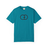 Unisex Garment-Dyed T-Shirt - Minimalist Circular Design