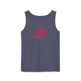 Unisex Garment-Dyed Tank Top - G8 Sport Logo Design for Active Lifestyle