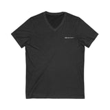 Unisex Sporty V-Neck Tee - Casual Comfort for Active Living