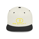 Stylish Flat Bill Snapback Cap for Sports Enthusiasts - G8 Sport Logo