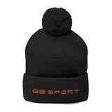 Cozy Pom-Pom Knit Cap – Perfect for Sports & Winter Adventures
