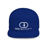 Stylish Flat Bill Snapback Cap - G8 Sport Logo