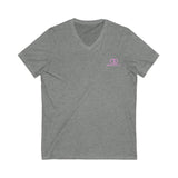 Casual Unisex V-Neck Tee - Perfect for Everyday Comfort