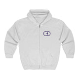 Unisex Heavy Blend Full Zip Hooded Sweatshirt - Cozy Casual Wear for All Occasions
