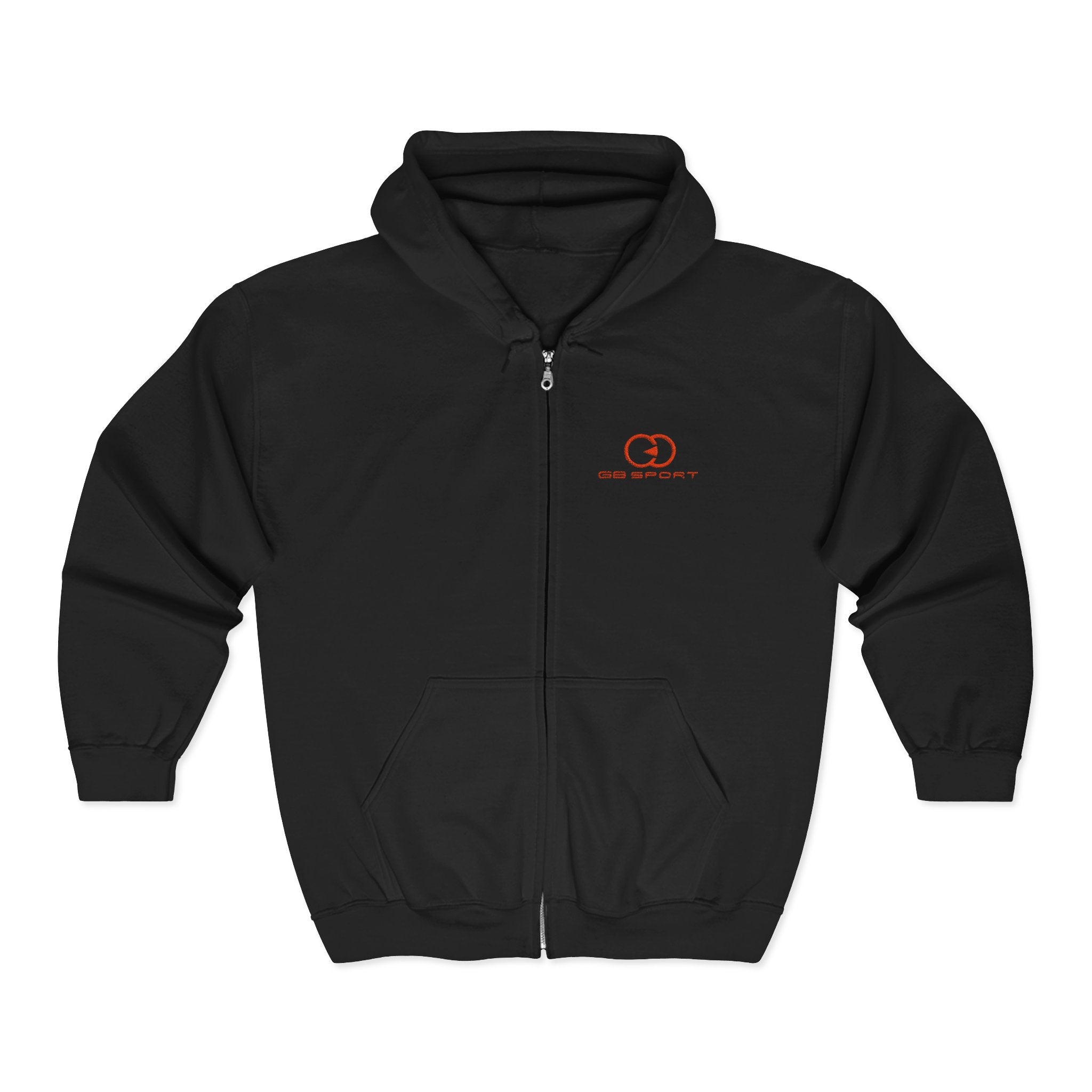 Cozy Unisex Full Zip Hoodie for Active Lifestyles - Perfect for Sports & Casual Wear