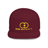 Stylish Flat Bill Snapback Cap for Sports Enthusiasts - G8 Sport Logo