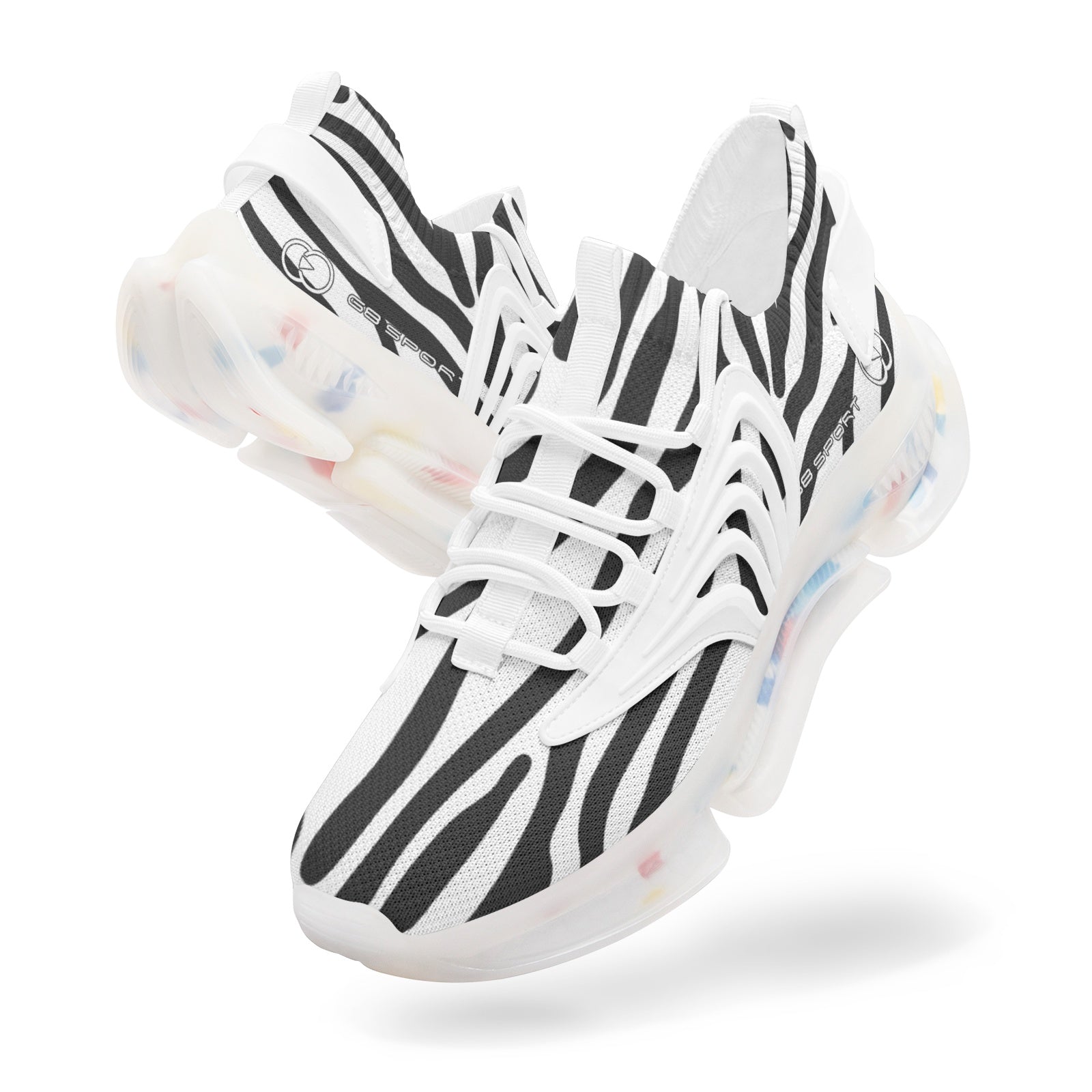 Black and white sneaker