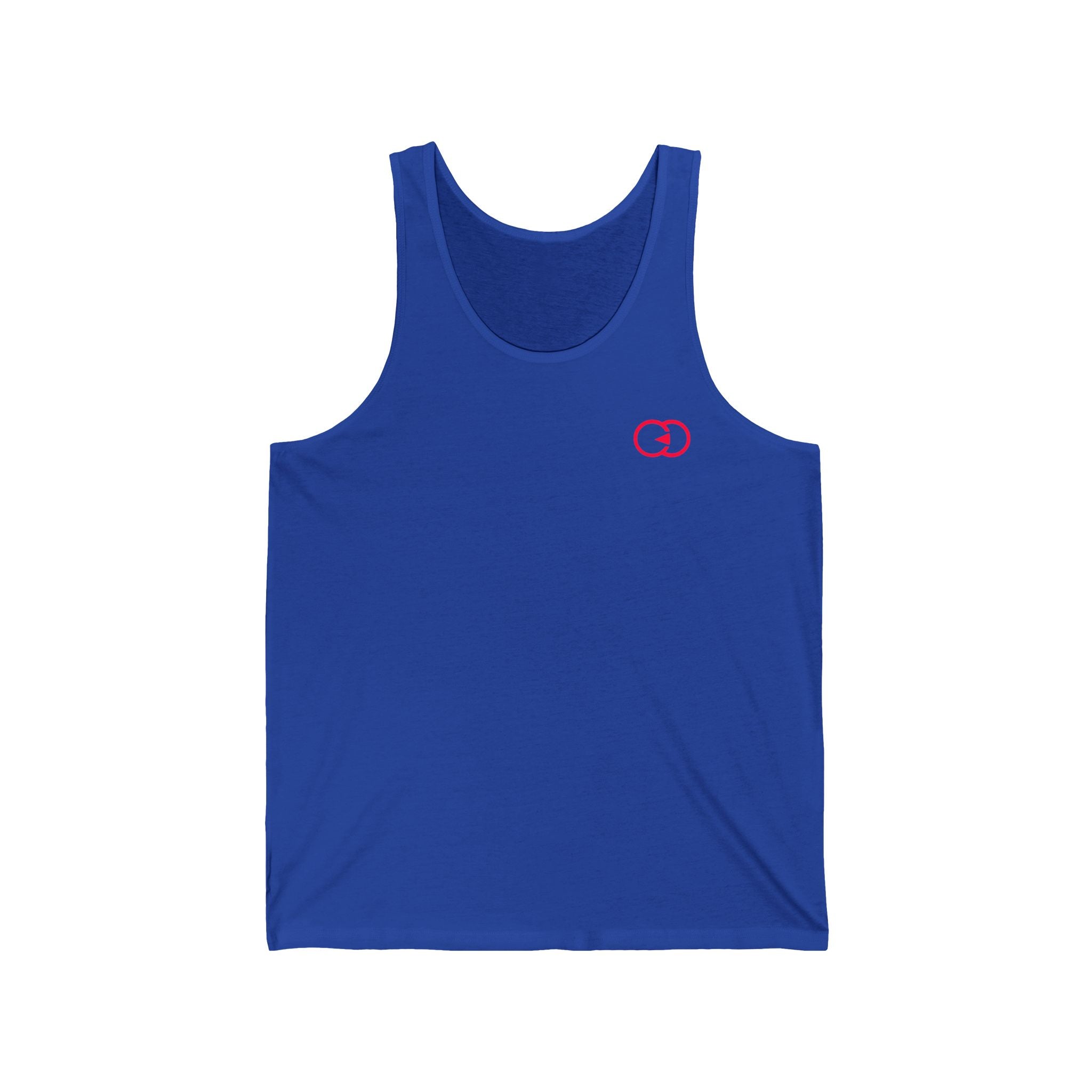 Blue Jersey Tank Tops