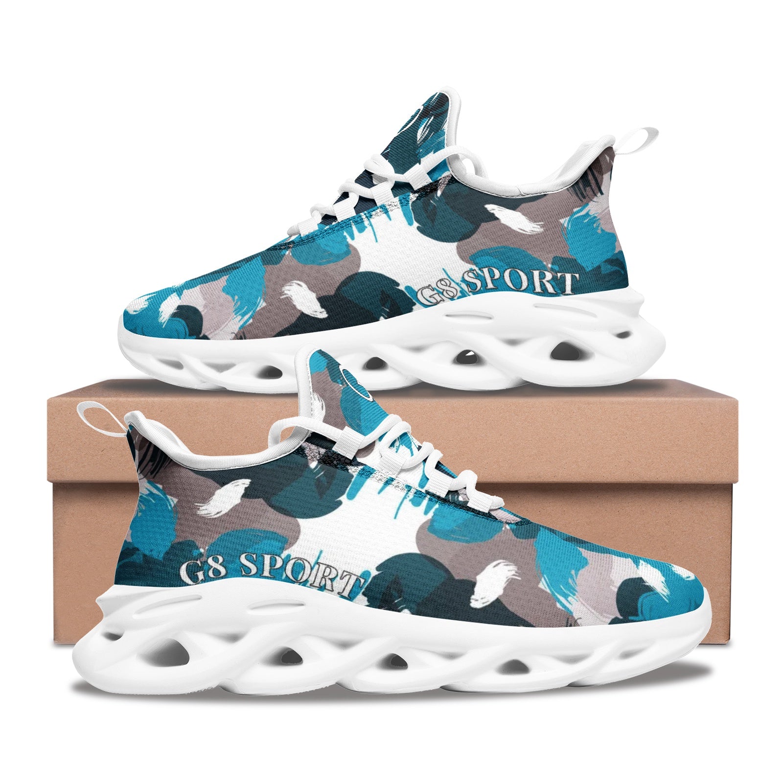 G8 Sport Bounce Mesh Knit Sneakers