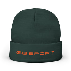 Green Knit Beanie (Embroidery)