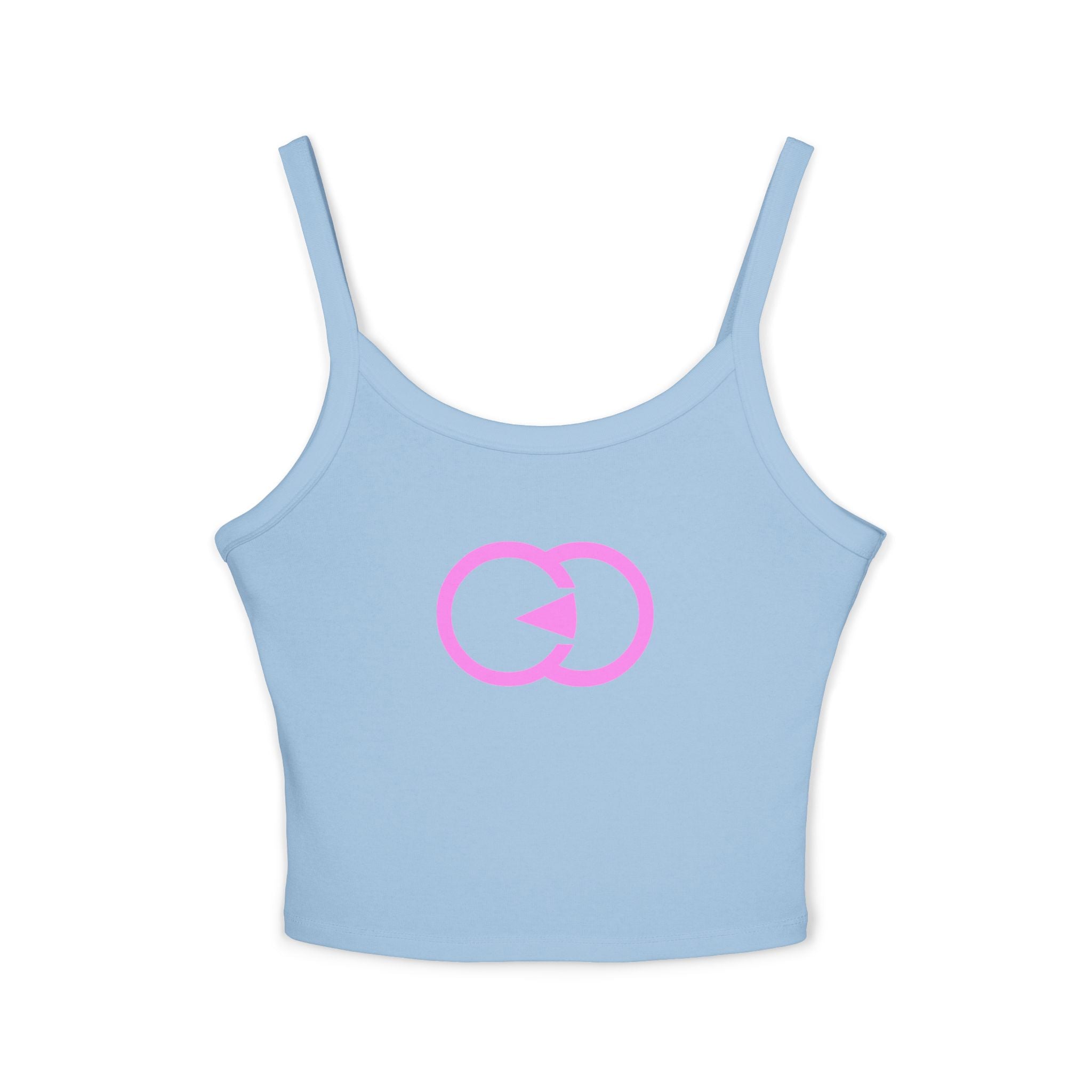 Light blue crop top
