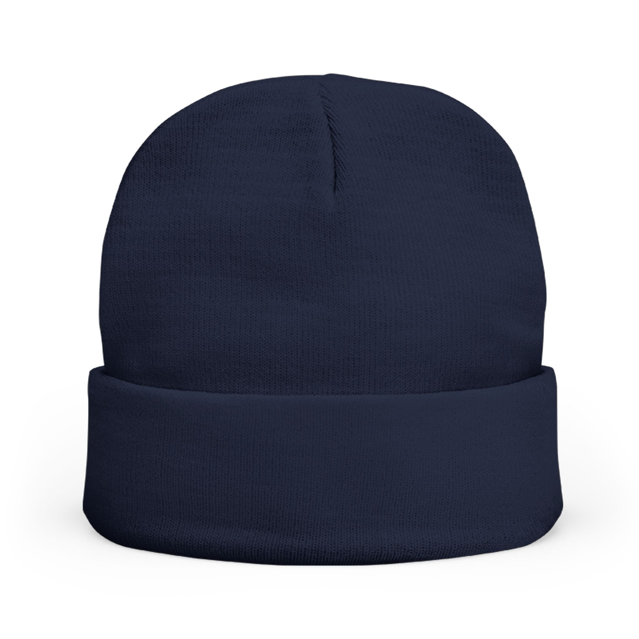 Navy Blue Knit Beanie