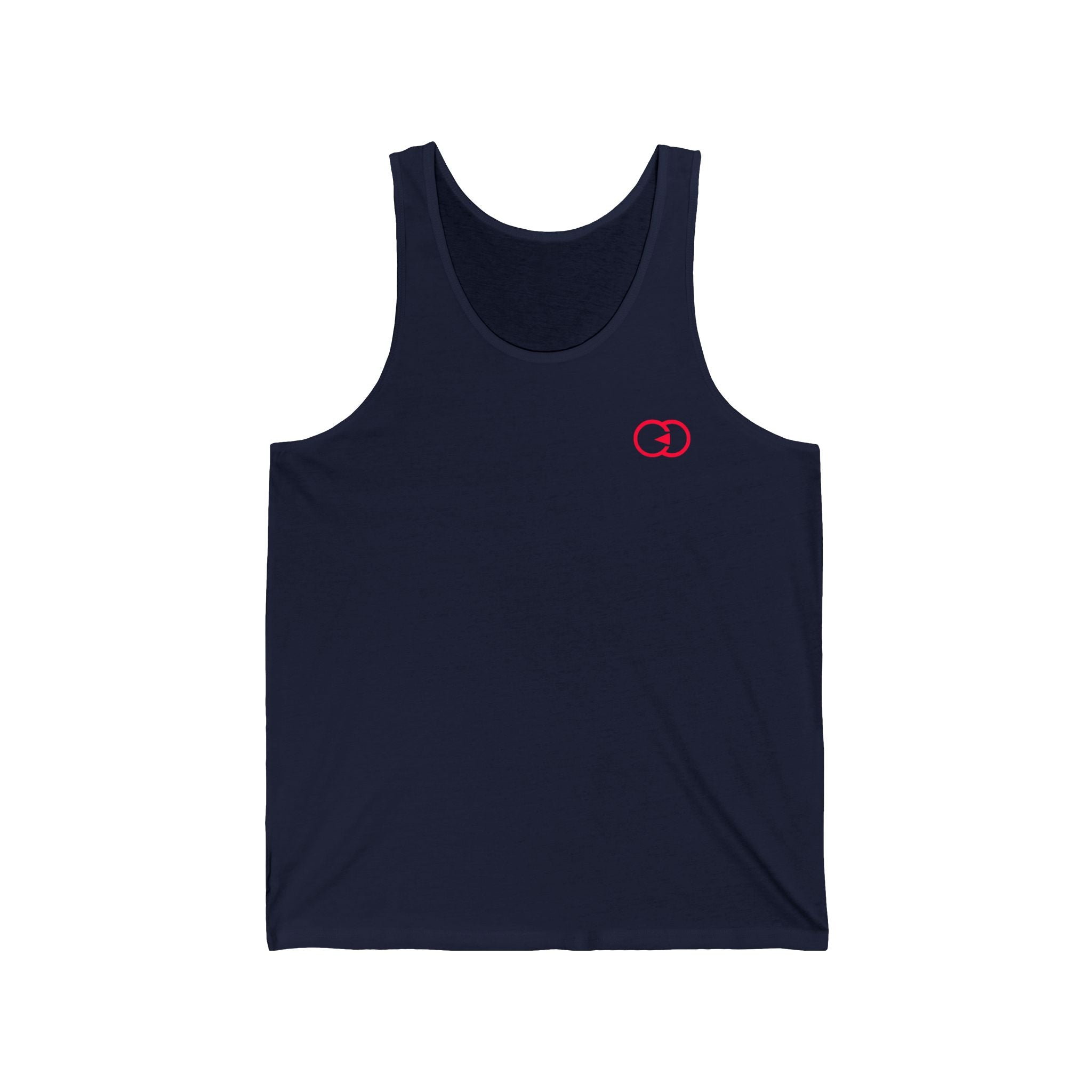 Navy Jersey Tank Tops