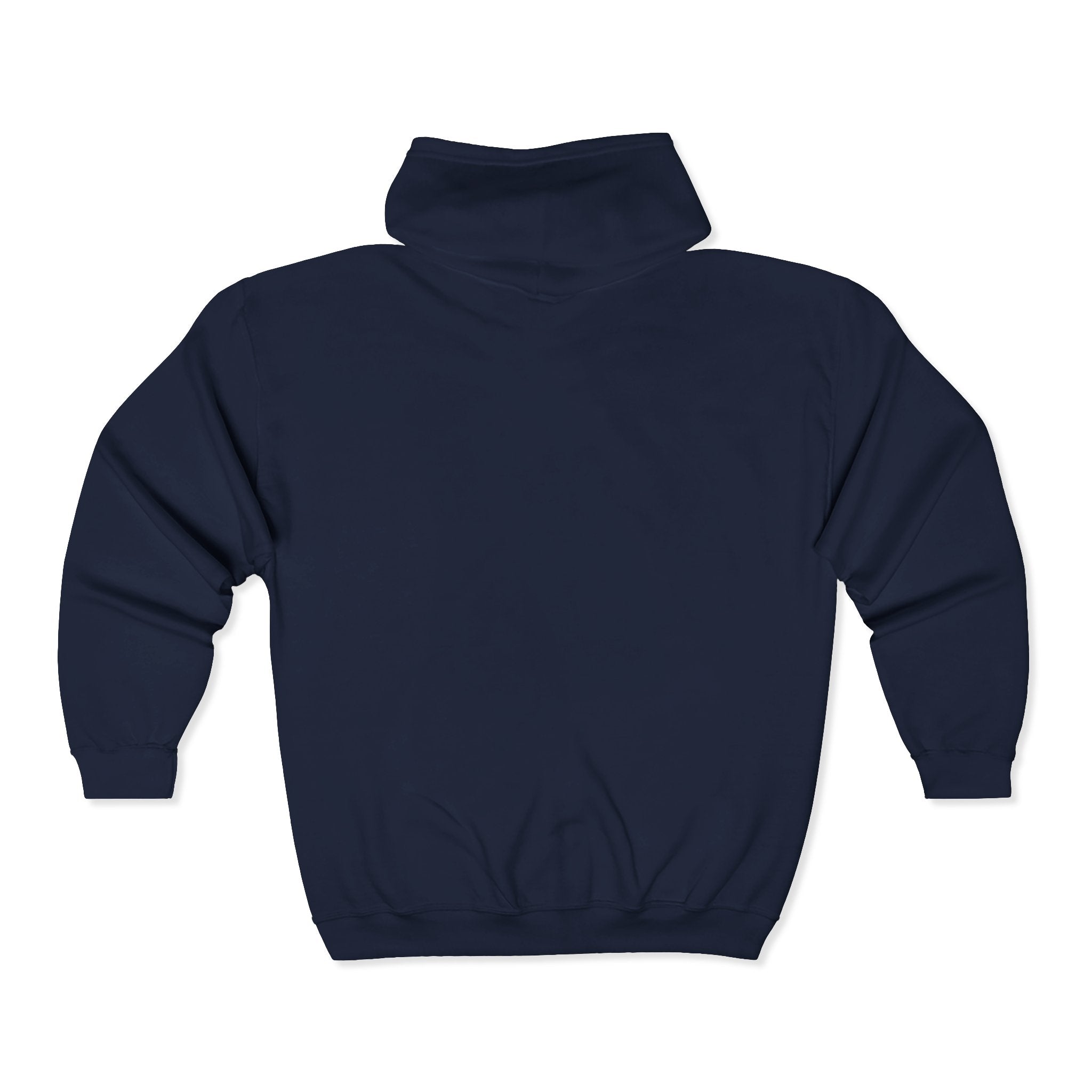 Navy blue_hoodie_zip_up