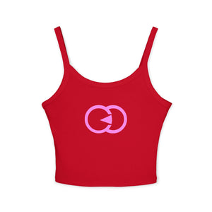 Red tank top
