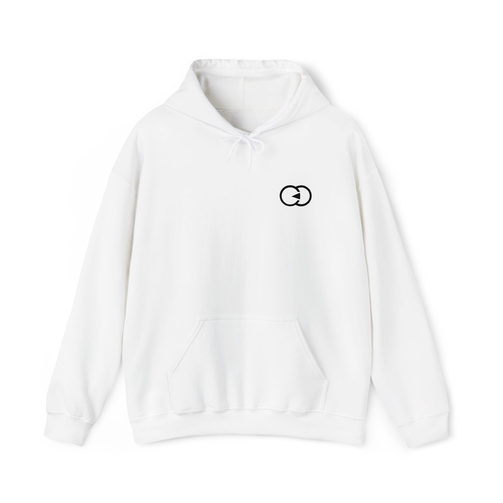 Unisex Hooded Sweatshirt white