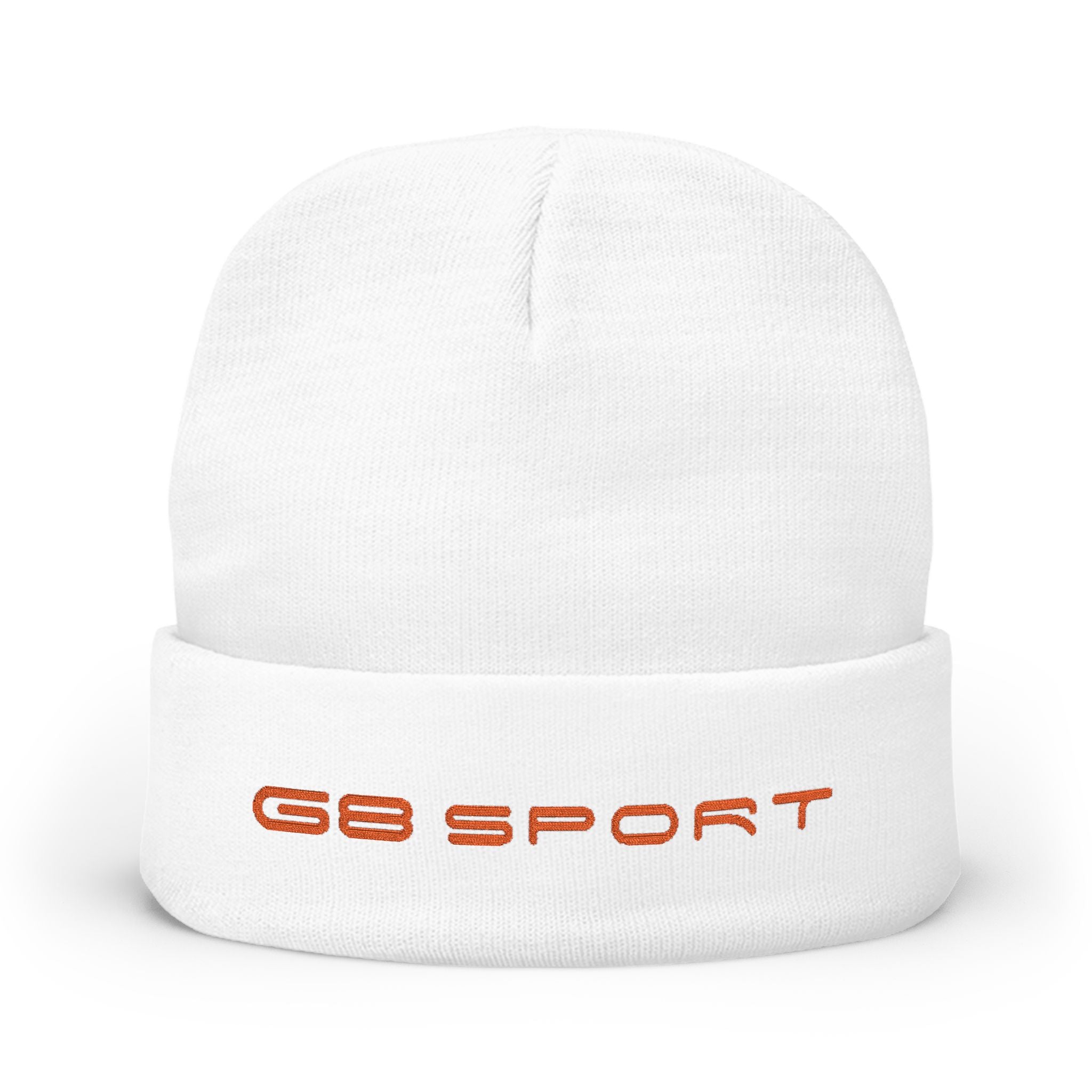 White Knit Beanie