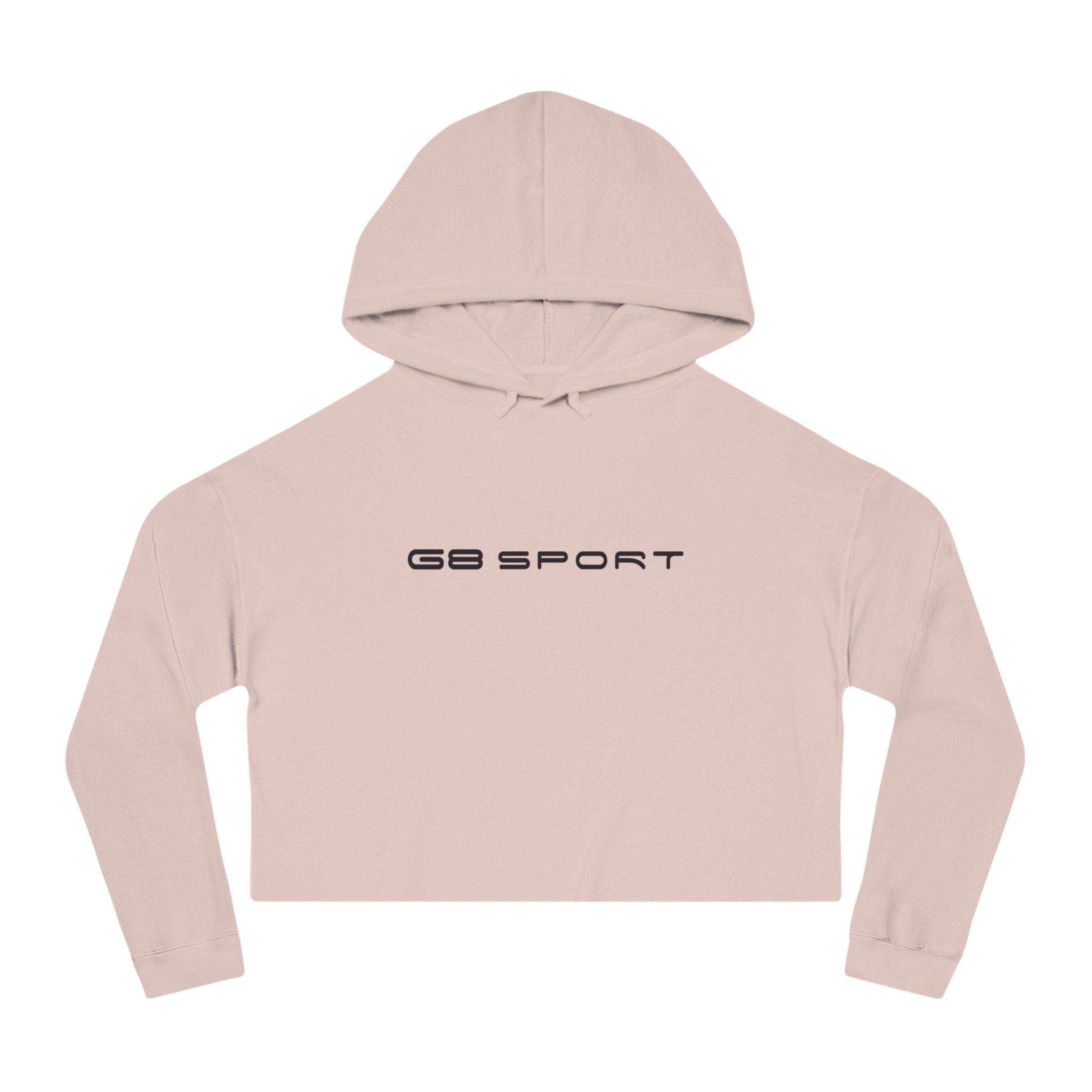 Women's Cropped Hoodie Sweatshirts pink